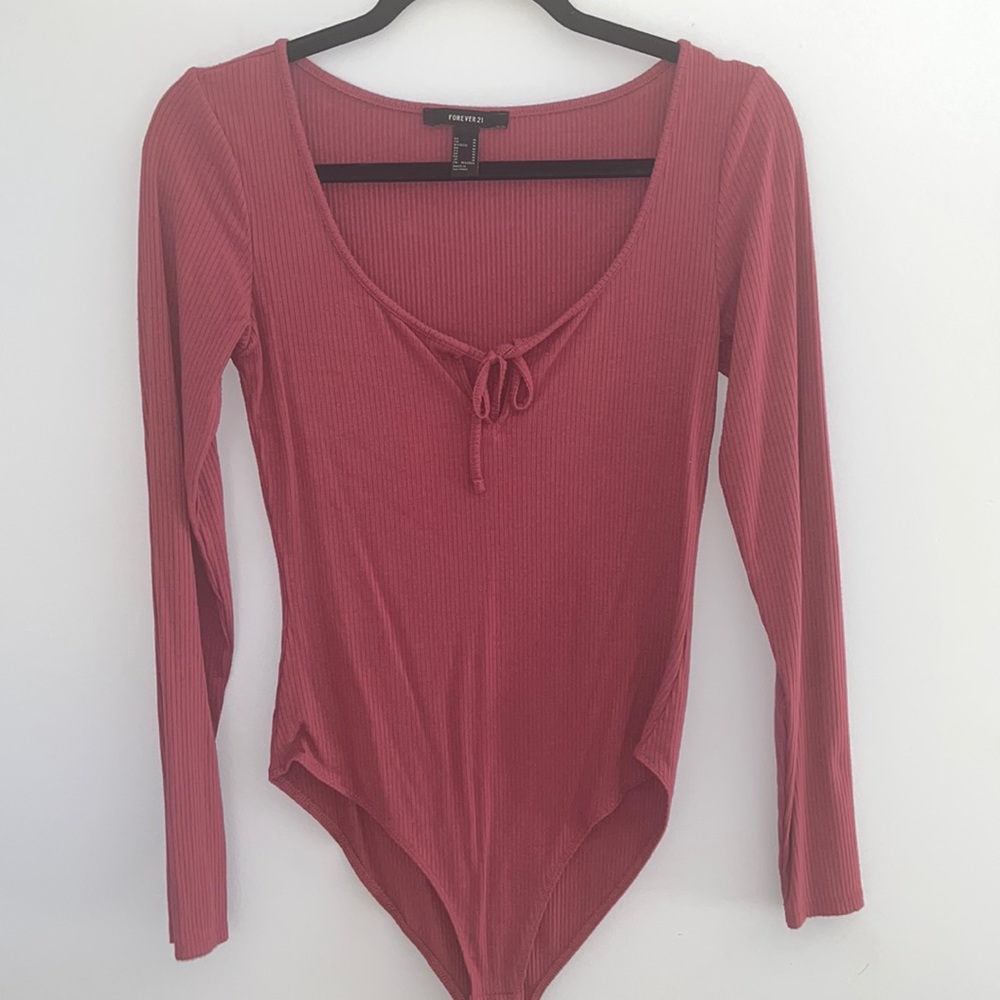 Dark pink bodysuit